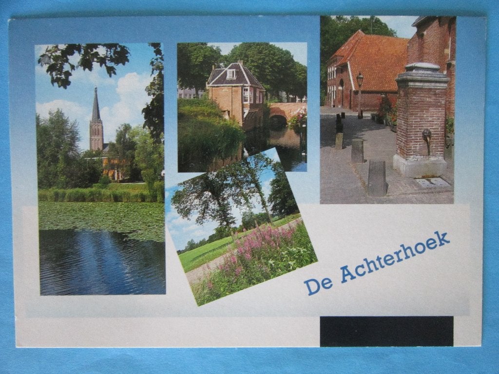 Ansichtkaart: De Achterhoek, Ophalen of Verzenden, 1980 tot heden, Gelopen, Gelderland