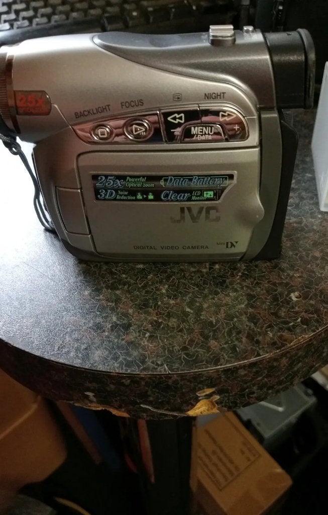jvc camera, JVC, 20x of meer, Ophalen of Verzenden, Zo goed als nieuw