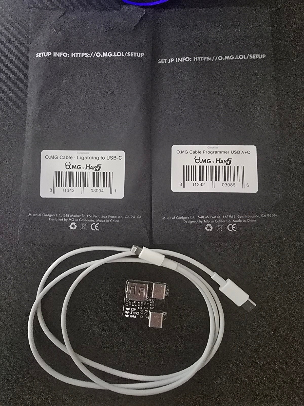 O.MG Kabel + Programmer van HAK5, Ophalen of Verzenden