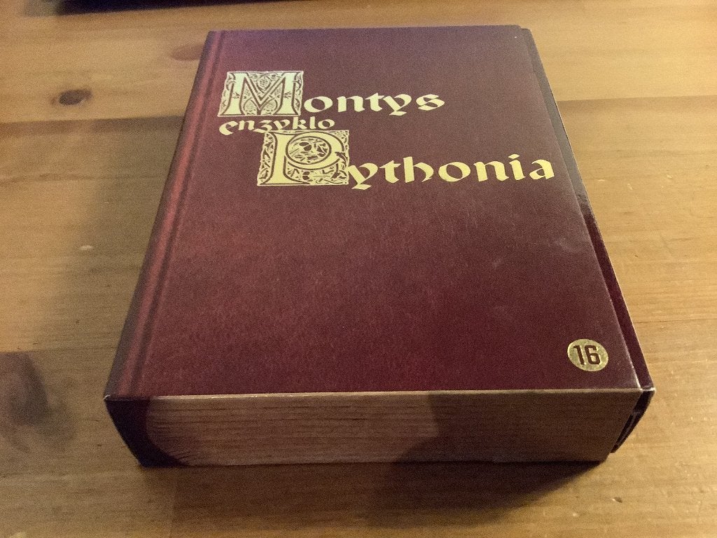 Monty's Enzyklo Pythonia 4-DVD box, Cd's en Dvd's, Bonusmateriaal, Engels, Vanaf 16 jaar, Zo goed als nieuw