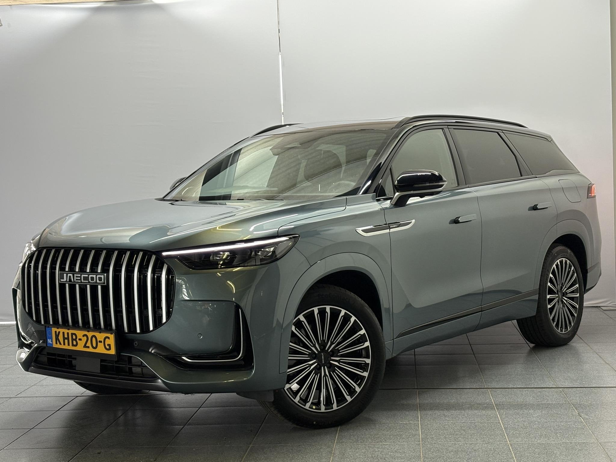 Jaecoo 8 1.5 SHS-P Luxury 5p * Demo * Luxe lederen bekleding, Auto's, Automaat, 4 cilinders, 428 pk, Automatische klimaatregeling