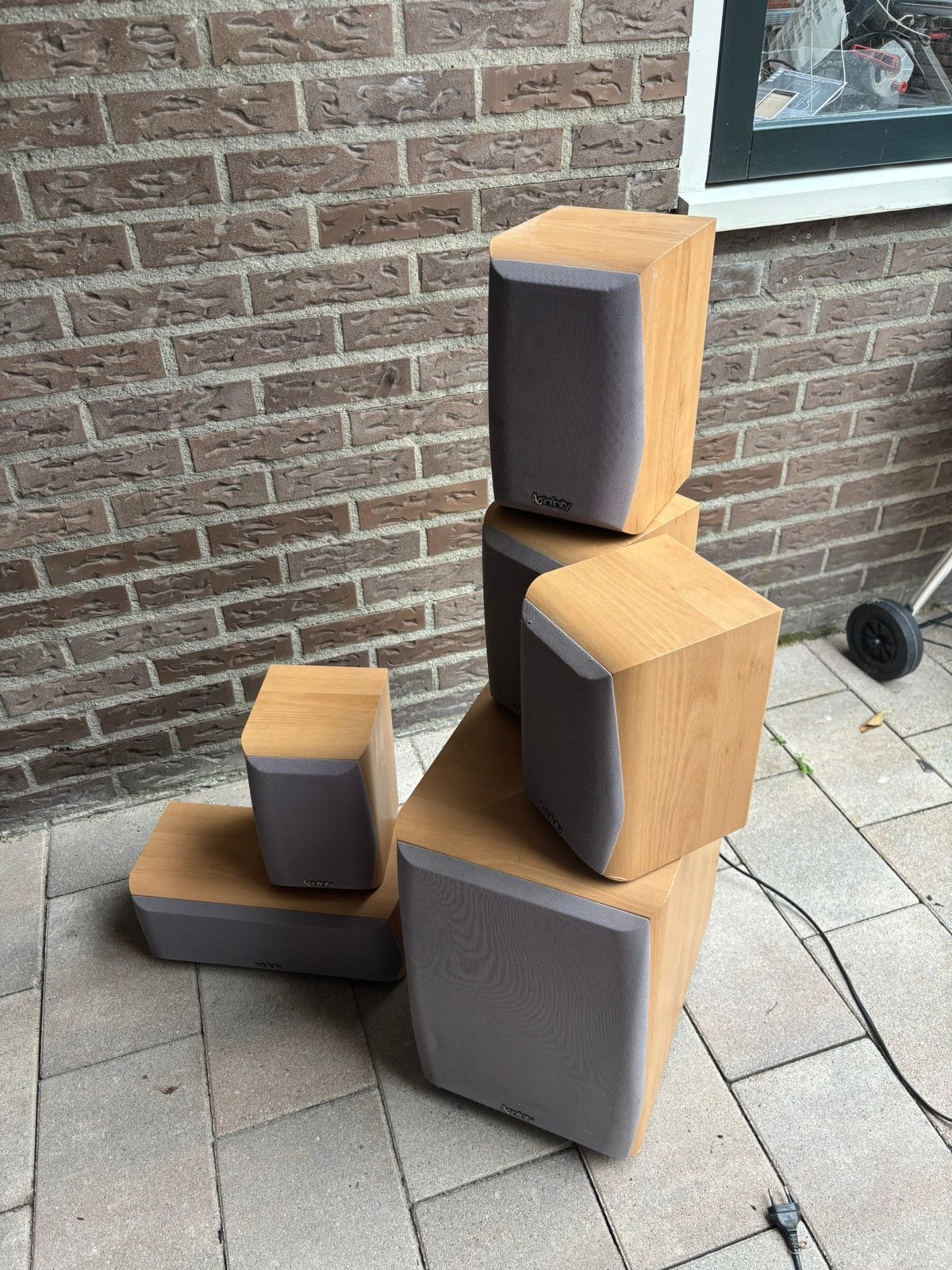 Infinity home surround speakers, Gebruikt, 70 watt of meer, 5.1-systeem, Overige spelers