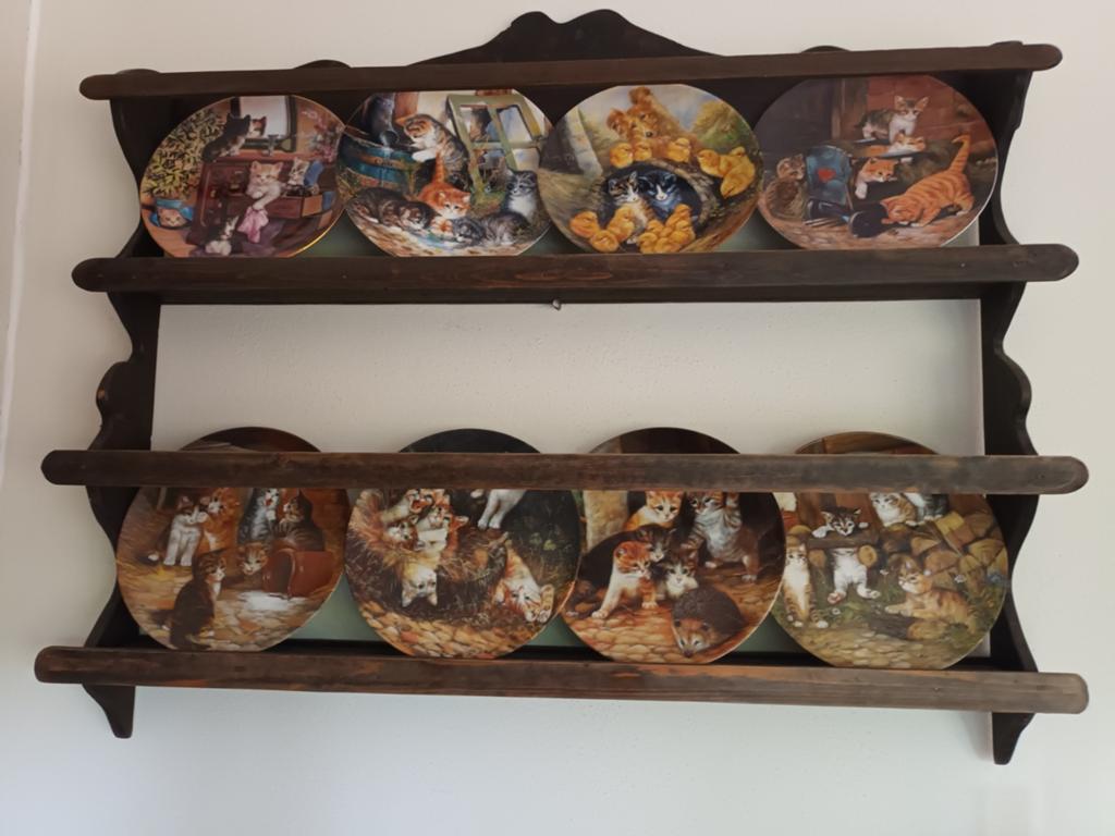 Verzamelborden poezen Bradex Seltmann Weiden, Ophalen