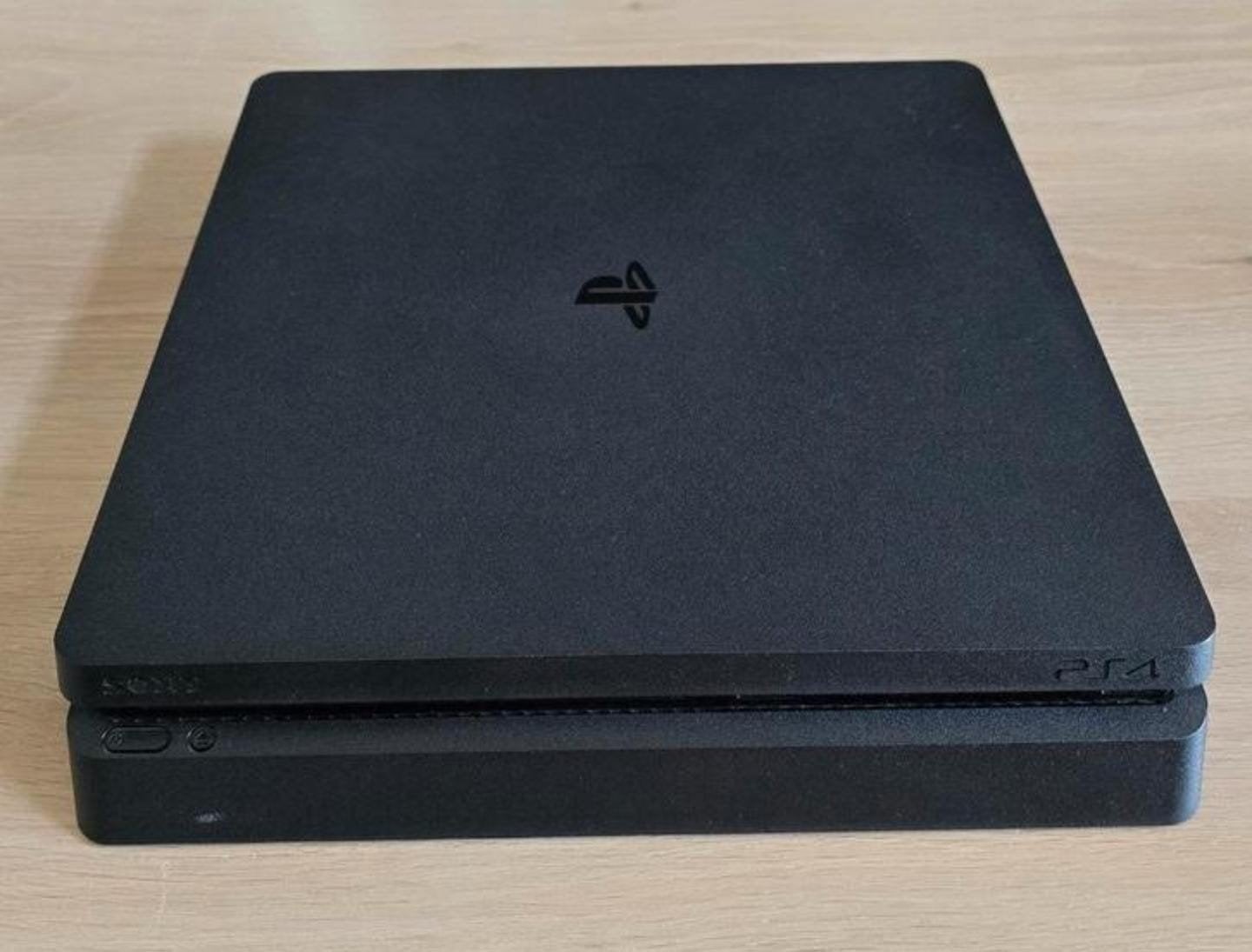 Playstation 4 slim 500gb, 500 GB, Ophalen of Verzenden, Zo goed als nieuw, Met 1 controller