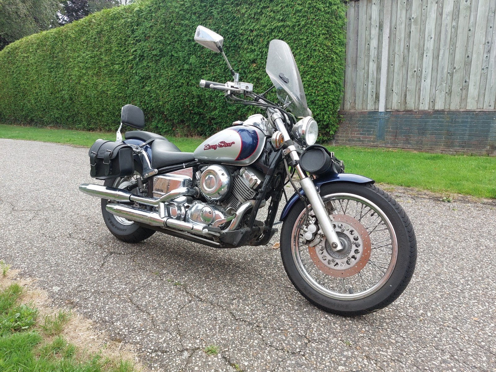 Yamaha Dragstar 650 - 1997, Cardan-aandrijving, 2 cilinders, Gebruikt, Minimaal motorrijbewijs A2