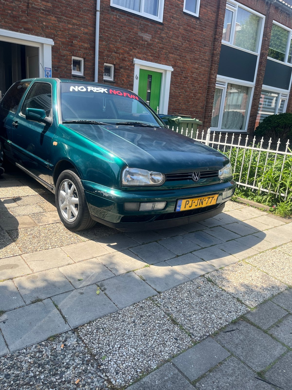 Volkswagen Golf 1.8 GL1996 Groen youngtimer inruil mogelijk, Auto's, Volkswagen, Particulier, Golf, Benzine, Hatchback, Handgeschakeld