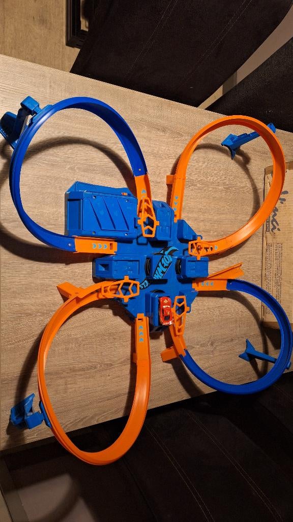 Hot Wheels Criss Cross Crash Racebaan, Kinderen en Baby's, Ophalen of Verzenden, Hot Wheels, Elektrisch, Racebaan