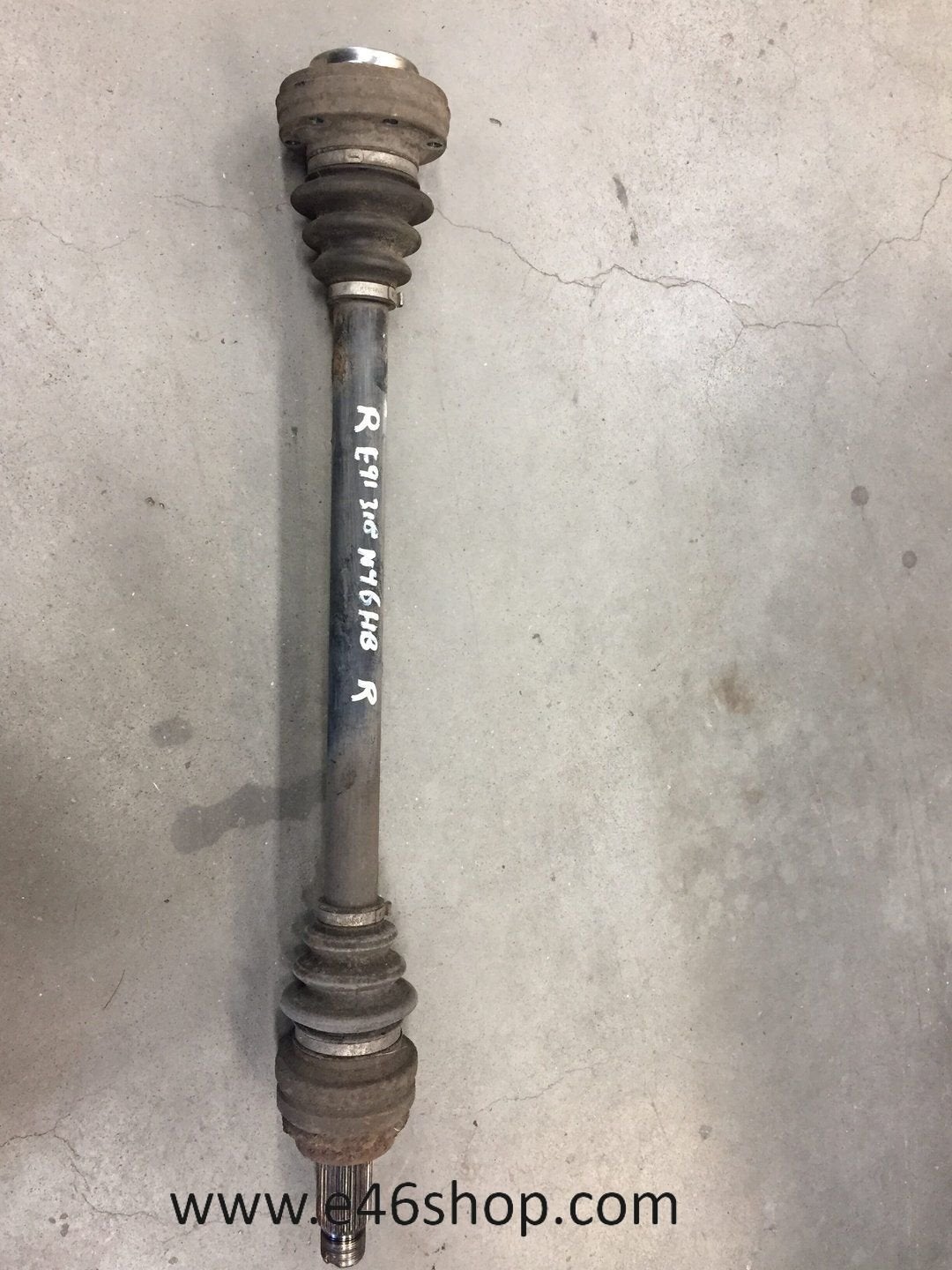 Aandrijfas BMW E90 E91 318i N46 MOTOR HANDBAK  oe 7527074, Gebruikt, -, -, Ophalen of Verzenden