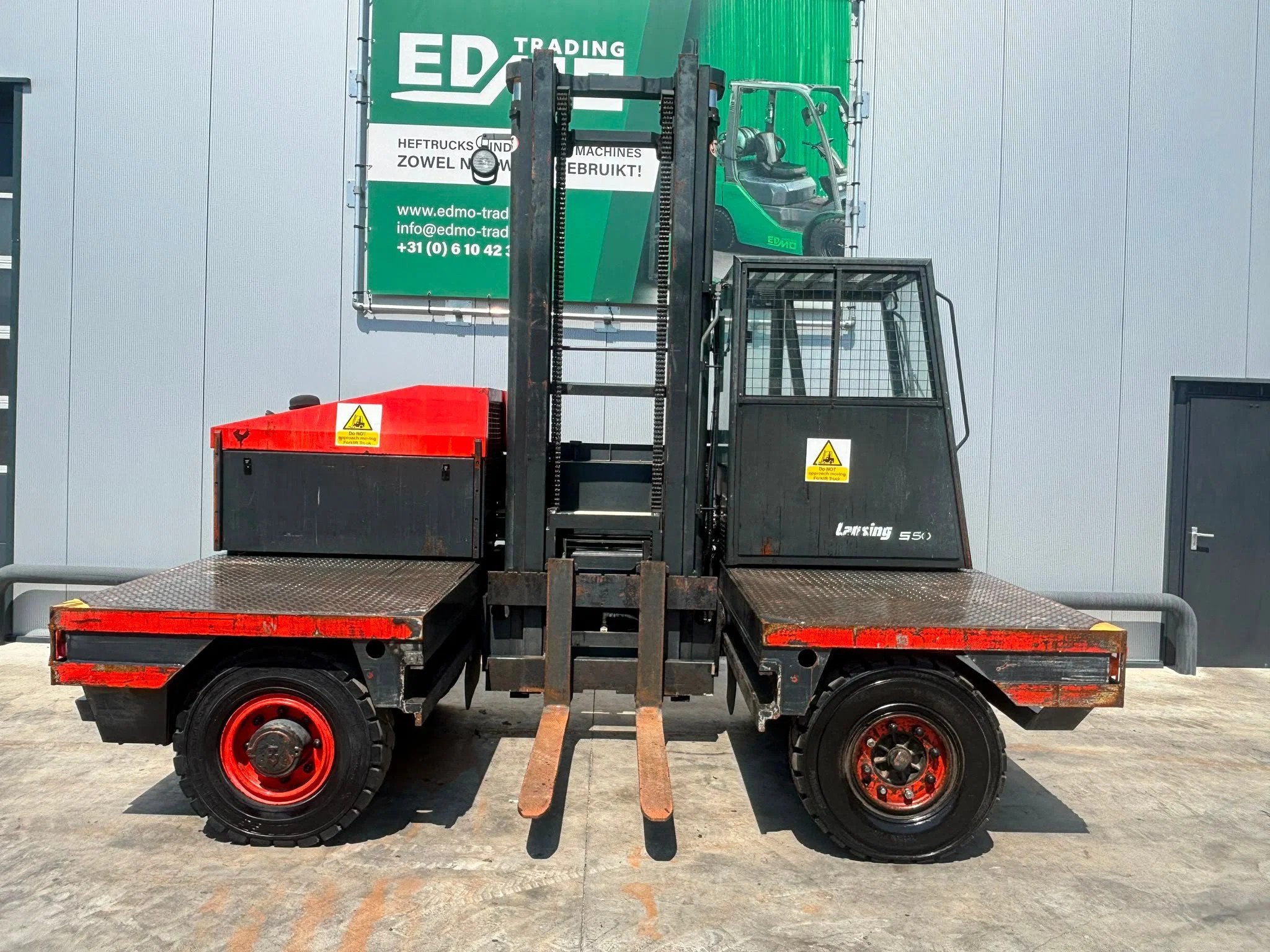 Linde S50 Sideloader Diesel (bj 2001), Meer dan 4000 kg, Diesel, Zijlader, Linde