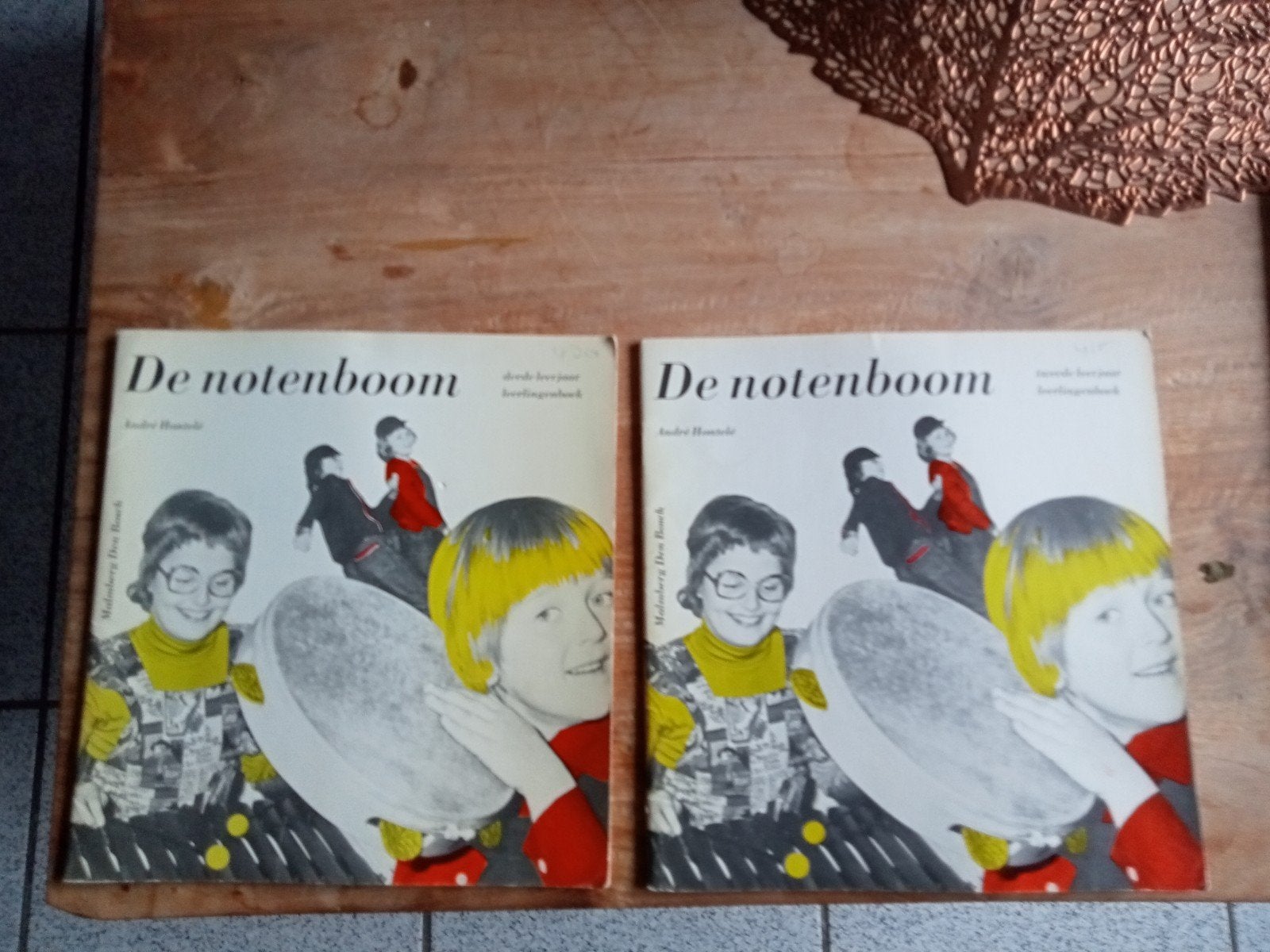 De Notenboom - Muziekleerboek (2 stuks), Gelezen, Ophalen of Verzenden, André Maugeri, Marijke van den Bosch, Alpha
