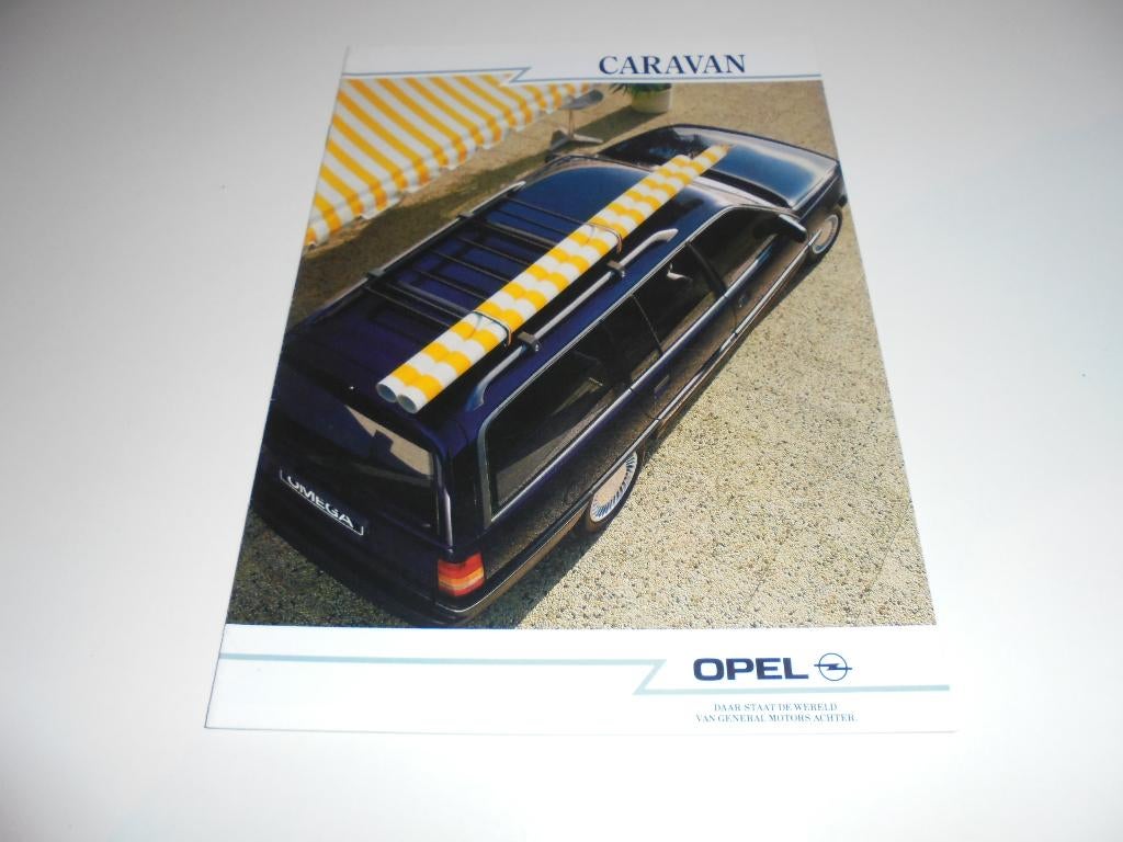 brochure Opel Caravan modellen 1988, Ophalen of Verzenden, Nieuw, Opel