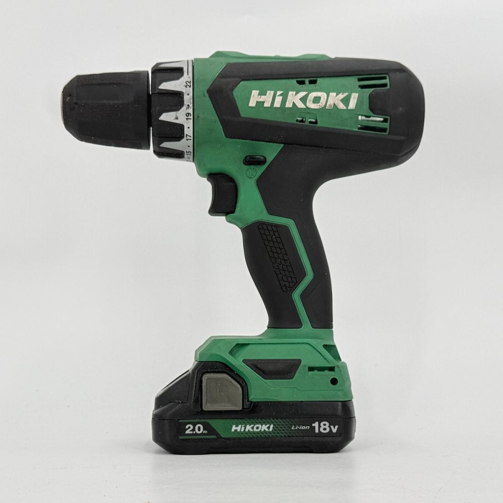 Hikoki DS18DF Boormachine | Inclusief Accu - Zonder Lader, Hikoki, Gebruikt, Support@hikoki.com, 5-1, Nishiarai, 3-chome, Adachi-ku, 
Tokyo 123-0843
Japan