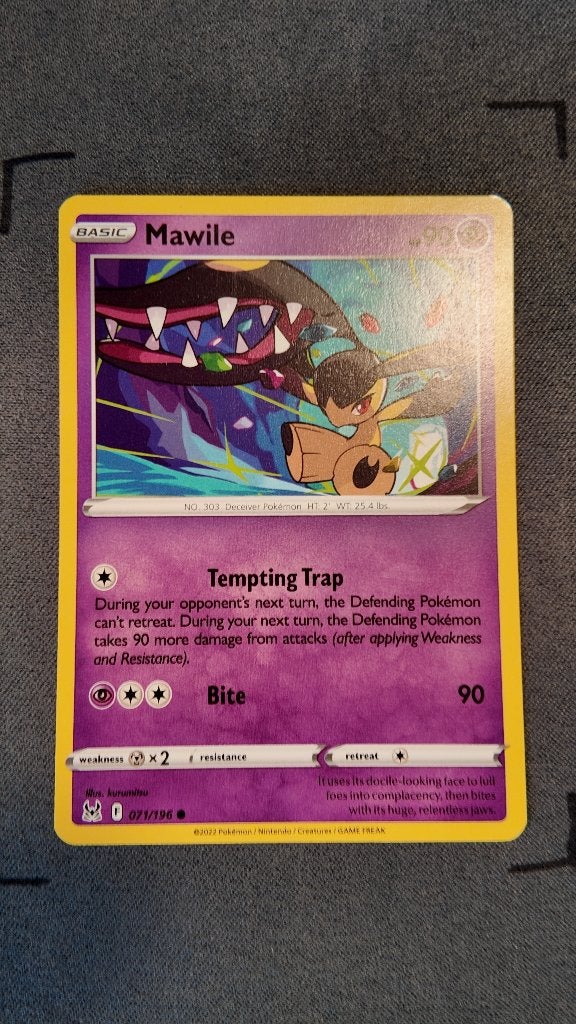 Mawile 71 Lost Origin | Pokemon kaart, Ophalen, Zo goed als nieuw, Losse kaart