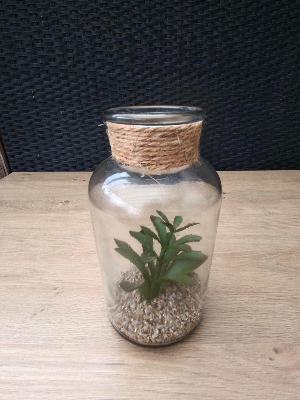 stolp met plantje, Huis en Inrichting, Ophalen of Verzenden, Zo goed als nieuw