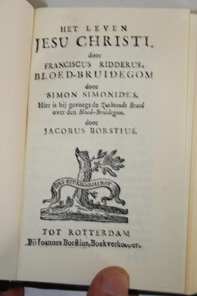 Reprint werkje Ridderus en Simonides, Ophalen of Verzenden, Gelezen, Christendom | Protestants