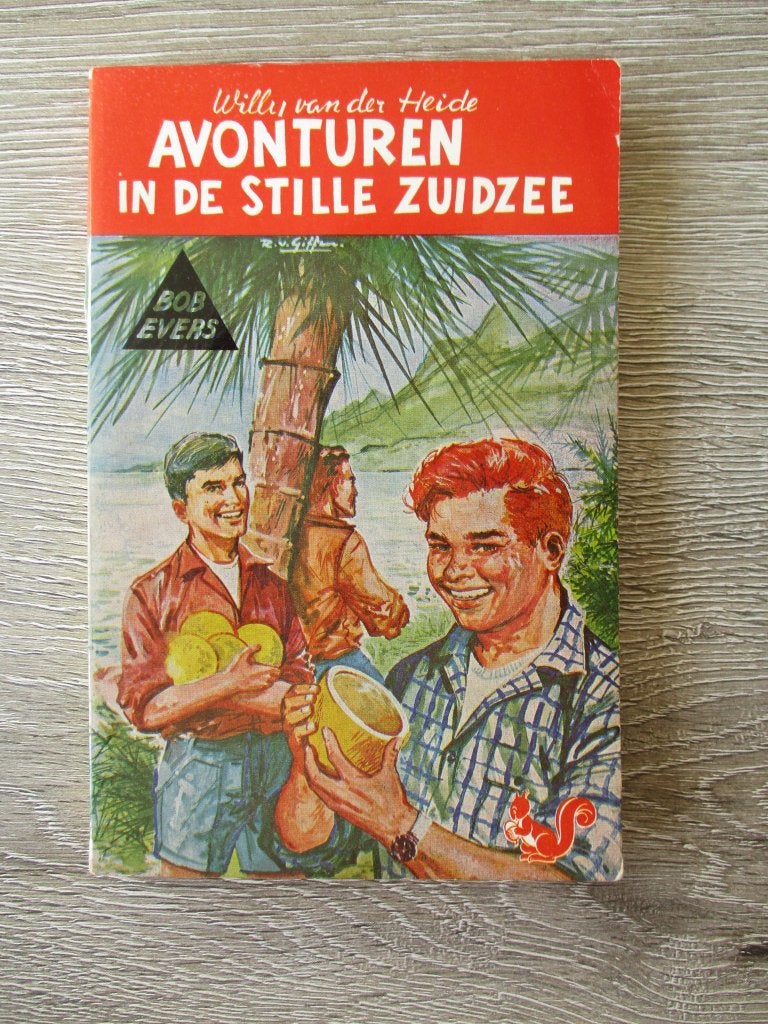 Avonturen in de stille zuidzee - Willy van der Heide, Boeken, Ophalen of Verzenden, Gelezen, Fictie algemeen