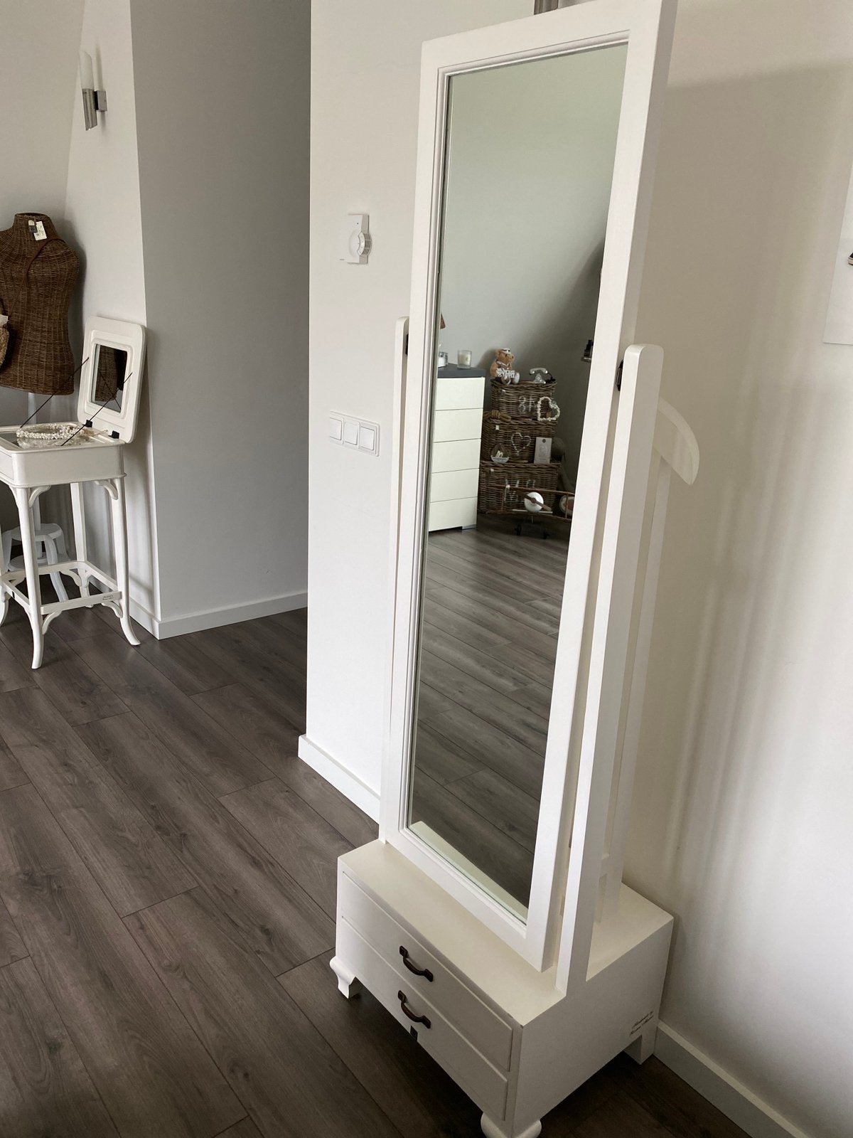 Riviera Maison spiegel en dressboy, Huis en Inrichting, Ophalen, Minder dan 50 cm, Zo goed als nieuw, Minder dan 100 cm