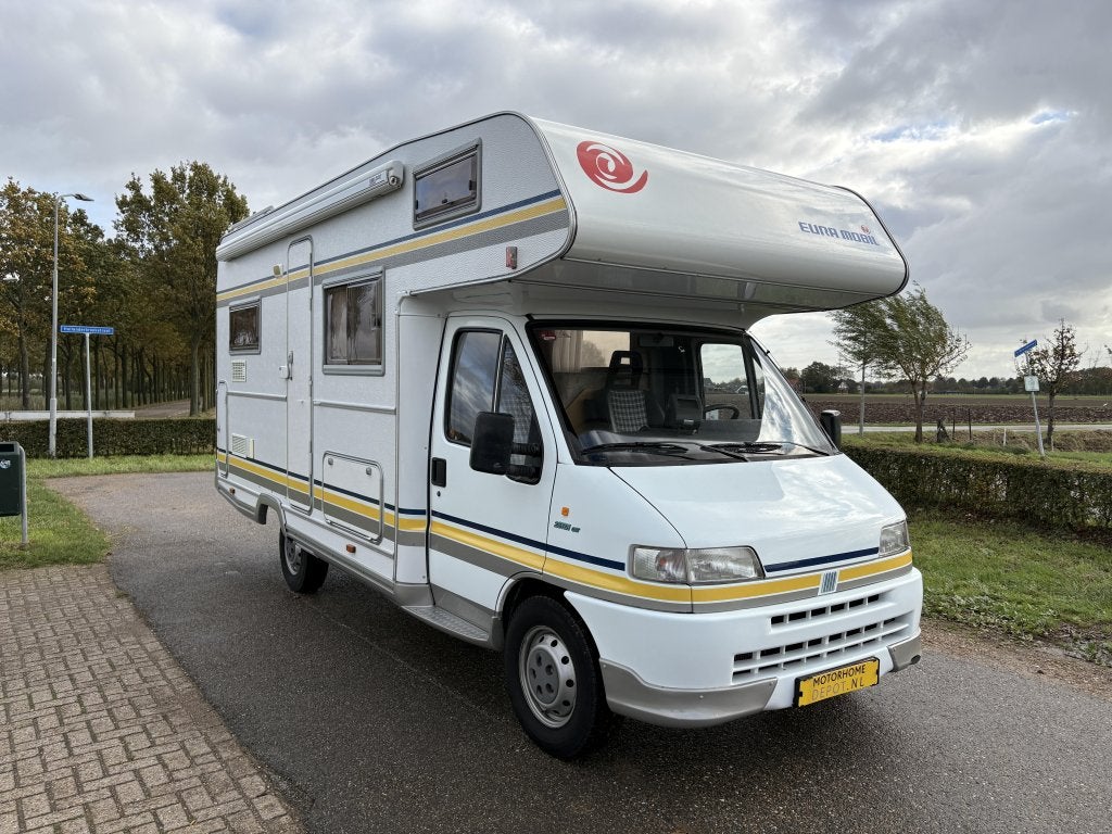 Eura Mobil Maxi Alkoof, Caravans en Kamperen, Campers, Chemisch toilet, Luifel, Bedrijf, Eura Mobil