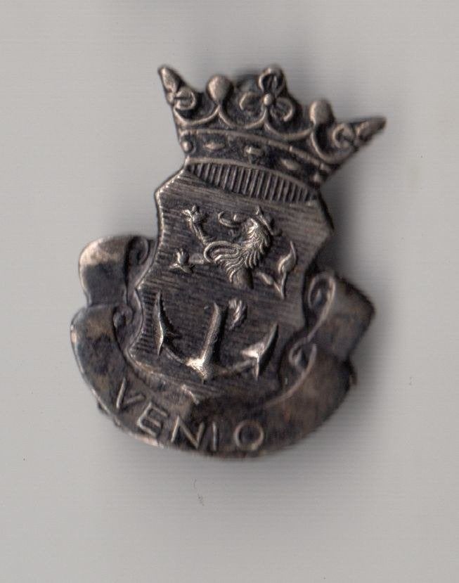 Venlo Stadswapen broche, Gebruikt, Niet vindbaar, Niet vindbaar, Speldje of Pin
