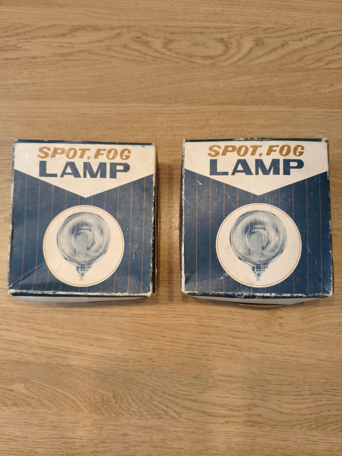 Nieuwe Gele Oldtimer Mistlampen/Verstralers Jaren 70/80, Auto-onderdelen, Ophalen of Verzenden, Nieuw