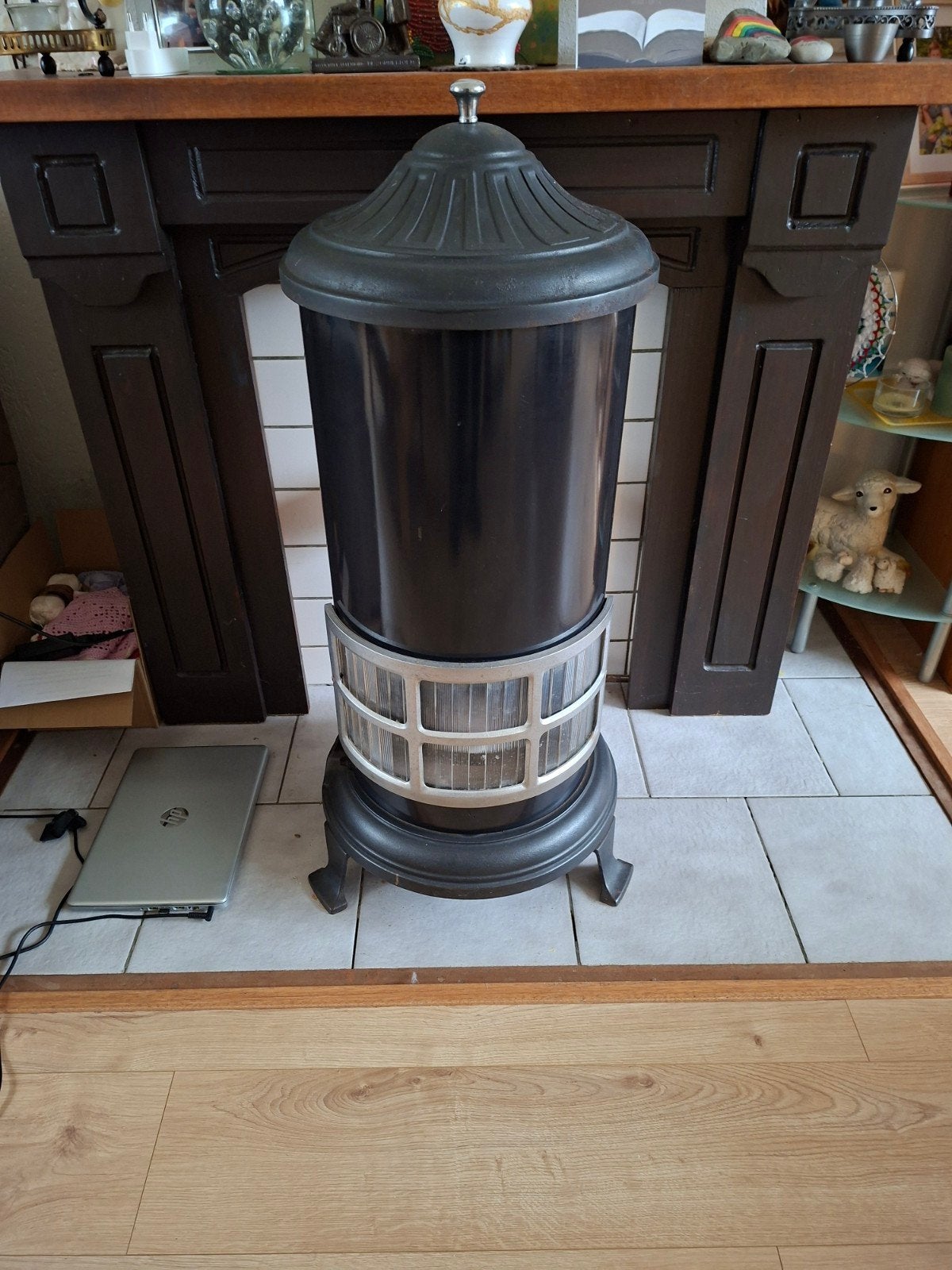 kachel te koop., Ophalen, Gebruikt, Gas, Vrijstaand