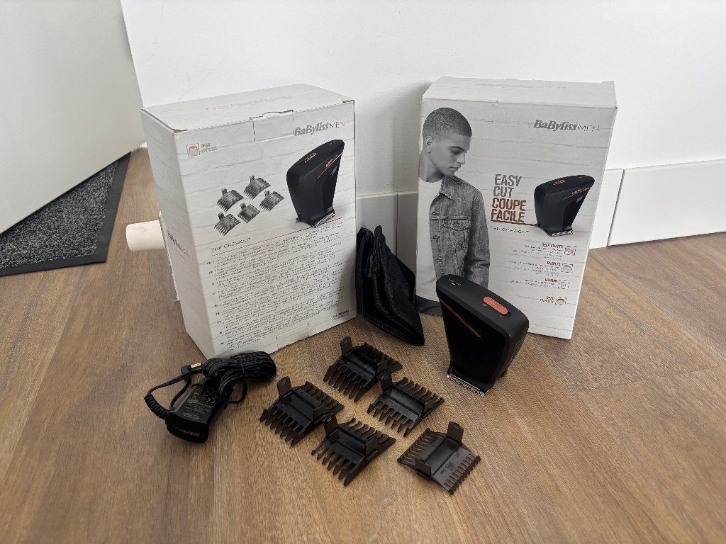 NIEUW | 2x BaBylissMEN Tondeuse Crew Cut SC758E, Ophalen of Verzenden, Nieuw, Haarverzorging