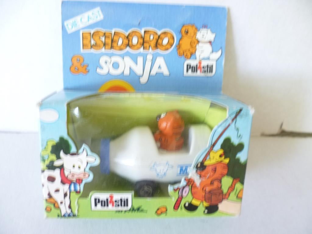 Polistil 1983 Isidoro Sonja Melkwagen nieuw in doos., Ophalen of Verzenden, Nieuw, Beeldje, Replica of Model