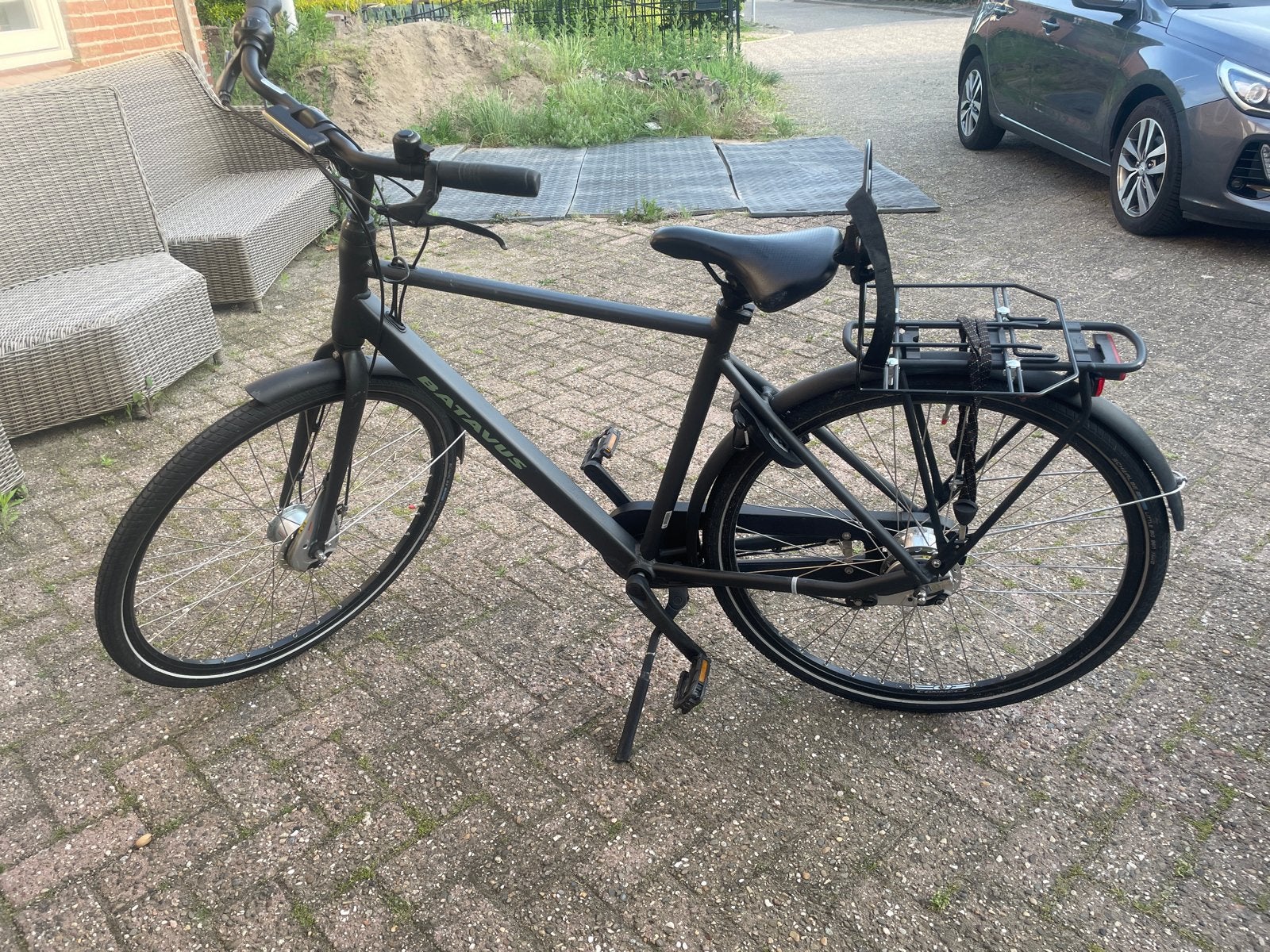 Batavus Fonk Herenfiets 53cm - Zo goed als nieuw, Terugtraprem, Versnellingen, Batavus, Ophalen of Verzenden