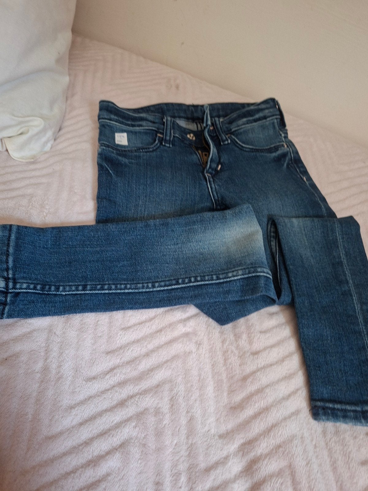 Meisjes spijkerbroek H&M 104-110 ❤️, Ophalen of Verzenden, Zo goed als nieuw, Meisje, Broek