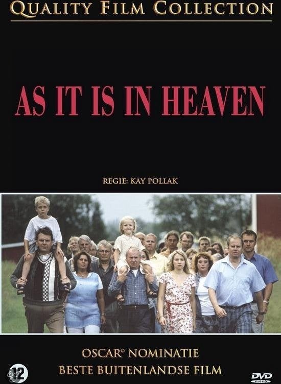 As It Is In Heaven - QFC Collection, Drama, Overige gebieden, Ophalen of Verzenden, Zo goed als nieuw