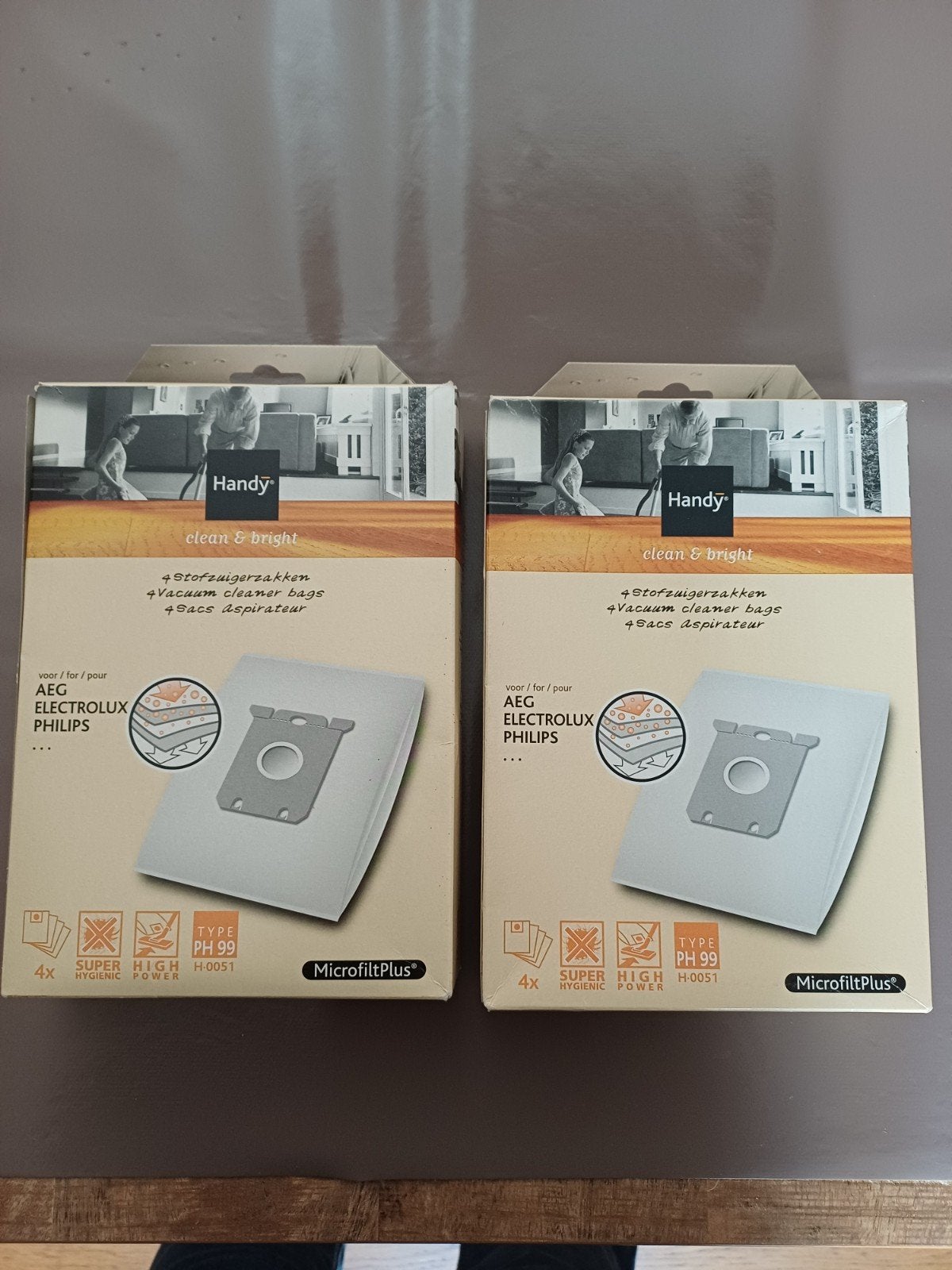 2x 4 stofzuigerzakken, Ophalen, Nieuw