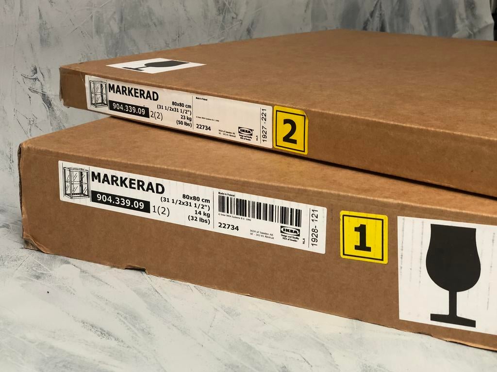 Abloh Vitrine Markerad Off White Ikea Cabinet, Ophalen of Verzenden, Nieuw