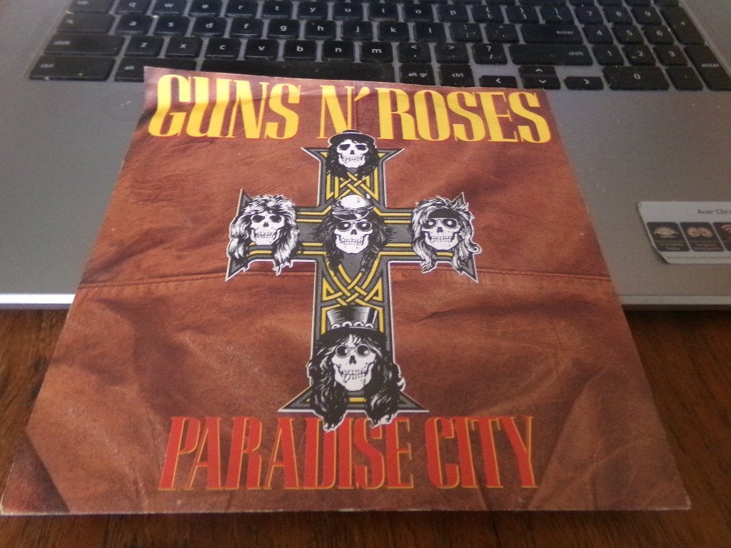Guns 'N Roses - Paradise City / Used to love Her, Cd's en Dvd's, Vinyl Singles, Ophalen of Verzenden, Gebruikt, Pop