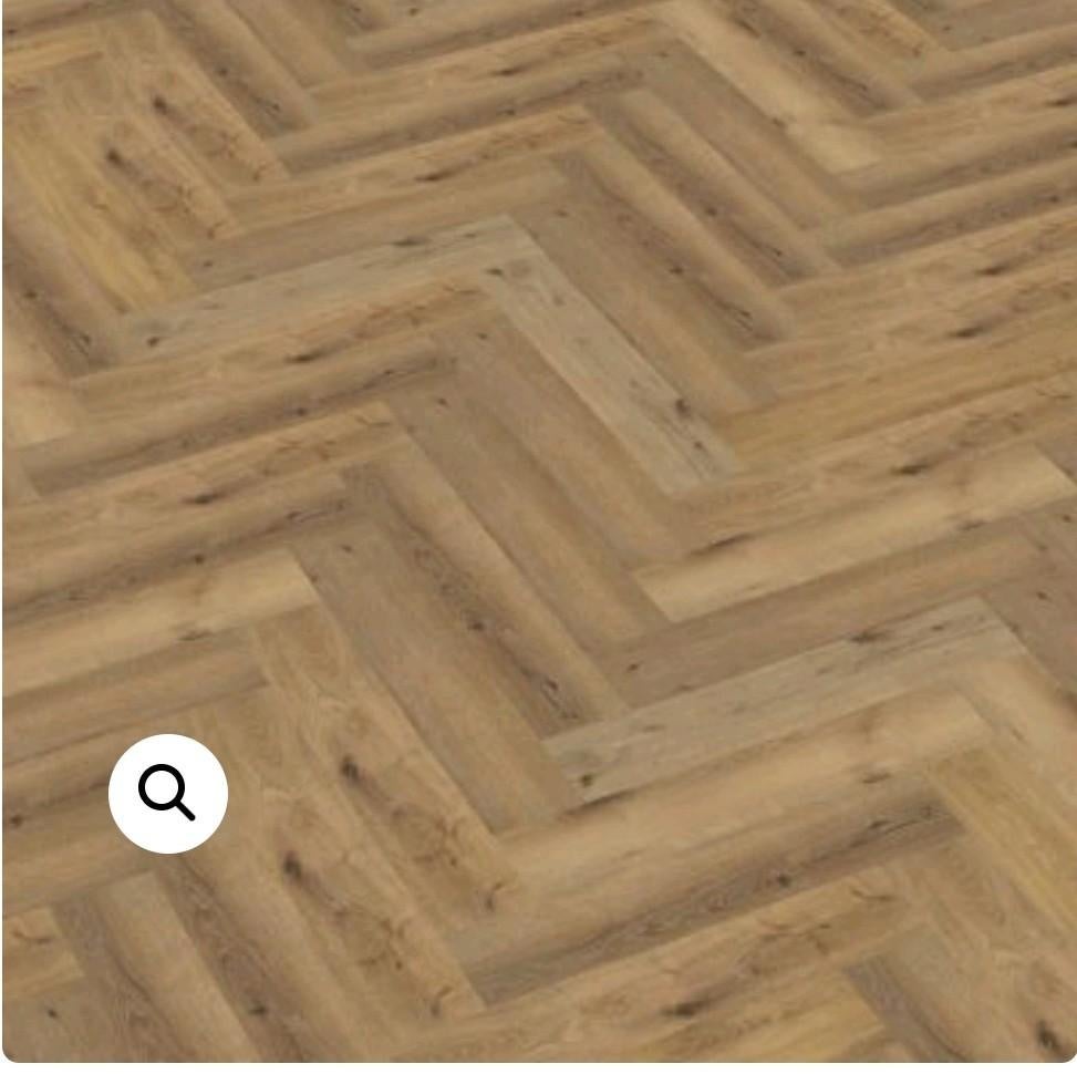 Ambiant Spigato Dark Oak pvc visgraat 2504, Ophalen, Nieuw, 75 m² of meer, Overige typen
