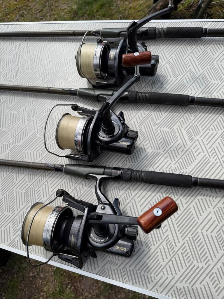 Daiwa Infinity-X 5500BR Molens - Zo goed als nieuw, Watersport en Boten, Hengelsport | Karpervissen, Ophalen of Verzenden, Zo goed als nieuw