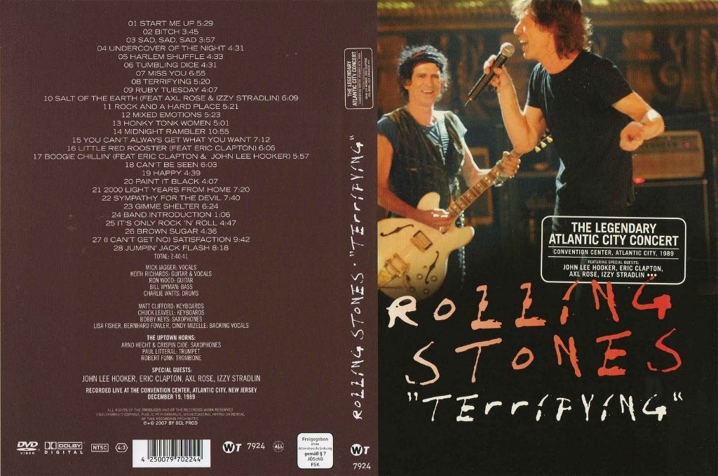 The Rolling Stones: Terrifying, Alle leeftijden, Verzenden, Nieuw in verpakking, Concert