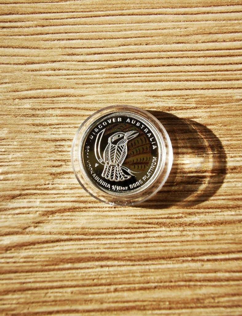 Kookaburra munt 1/10 oz platina 2011, Ophalen of Verzenden, Platina