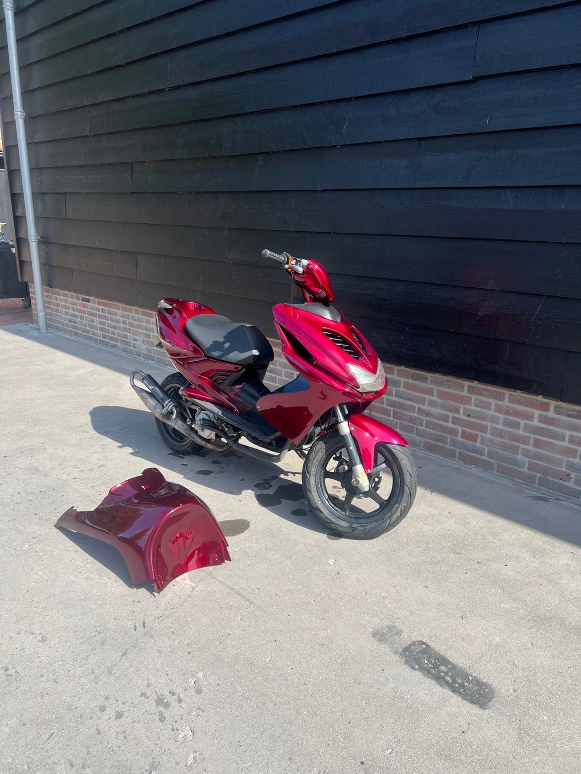 Yamah earox 70cc nieuw opgebouwd brom, Fietsen en Brommers, Scooters | Yamaha, Ophalen, Zo goed als nieuw, Tweetakt, Overige modellen