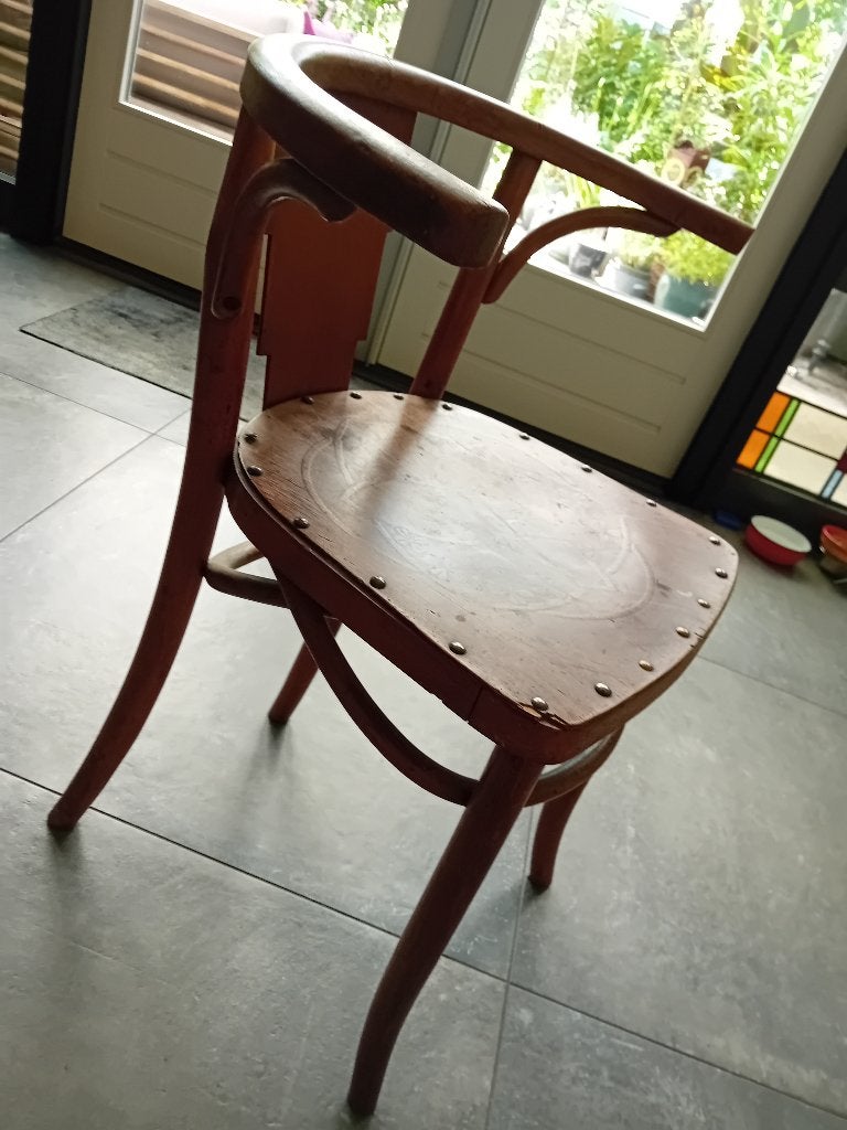 Houten stoel Luterma, Antiek en Kunst, Antiek | Meubels | Stoelen en Banken, Ophalen