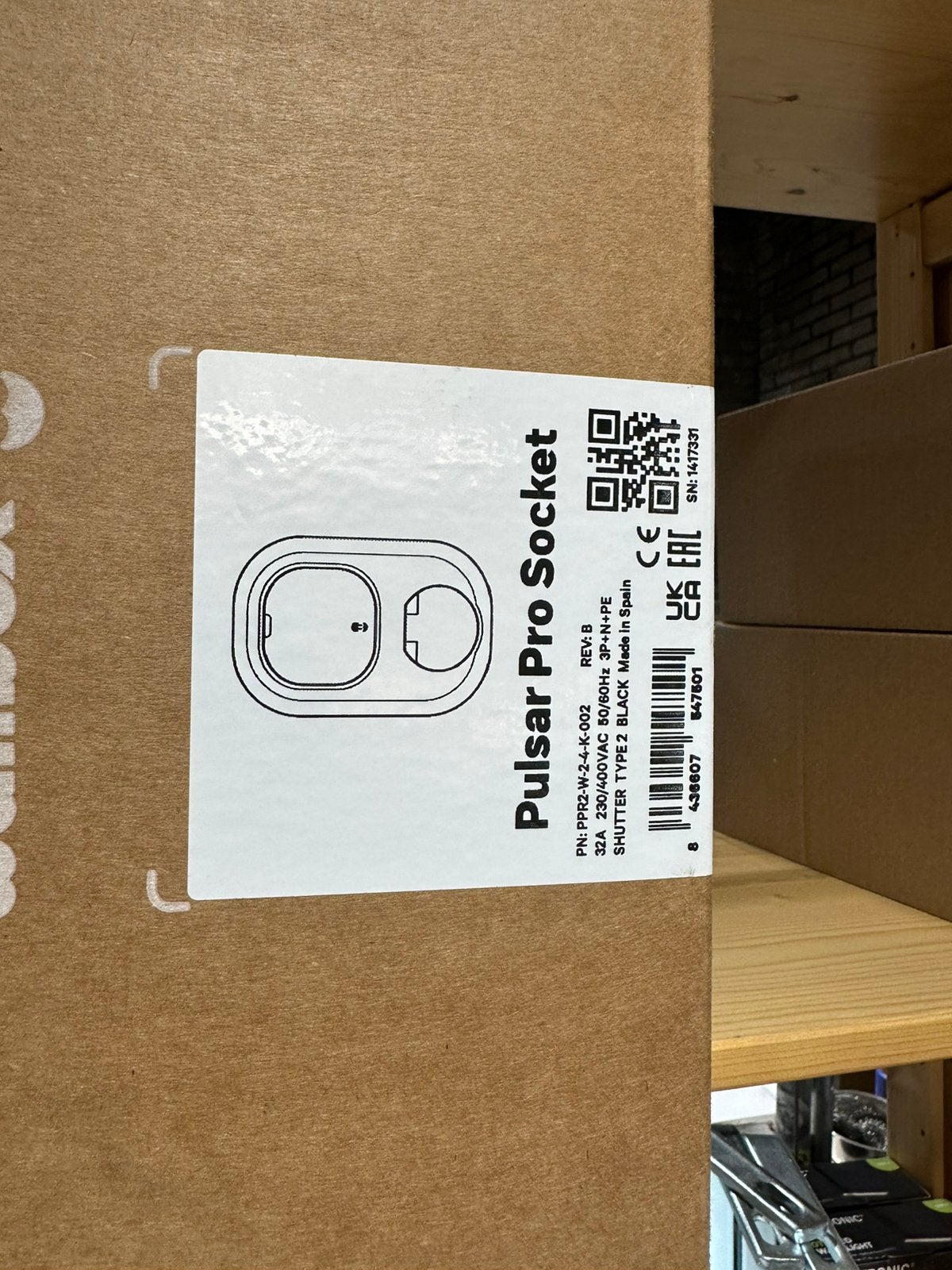 Wallbox pulsar pro socket, Auto diversen, Ophalen, Nieuw, Laadpaal