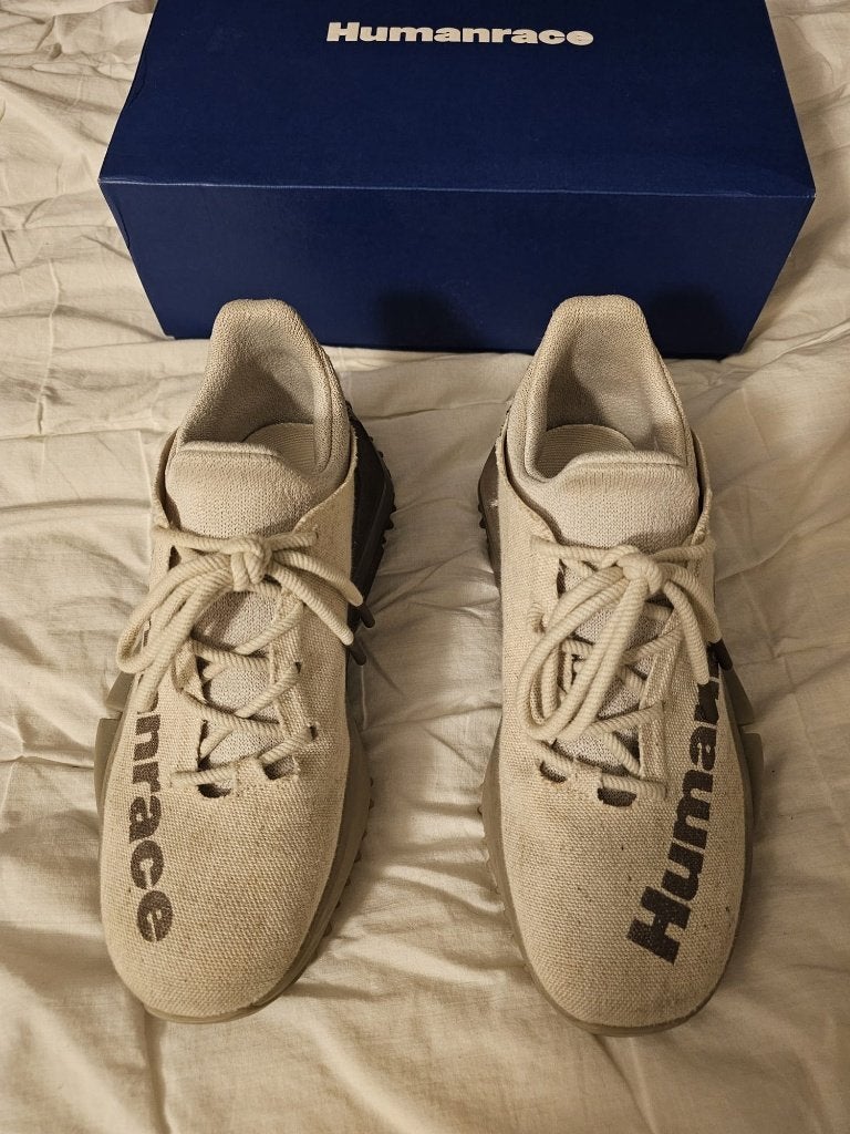 Pharrell Williams x adidas NMD_S1 MAHBS, Bruin, Ophalen of Verzenden, Adidas, Sneakers of Gympen