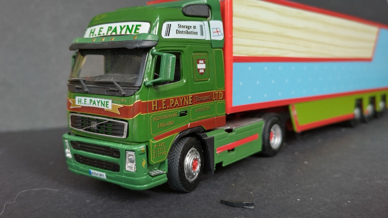 Volvo FH 16 Payne Transport 1:50 Cararama Pol, Overige merken, Verzenden, ., Cararama