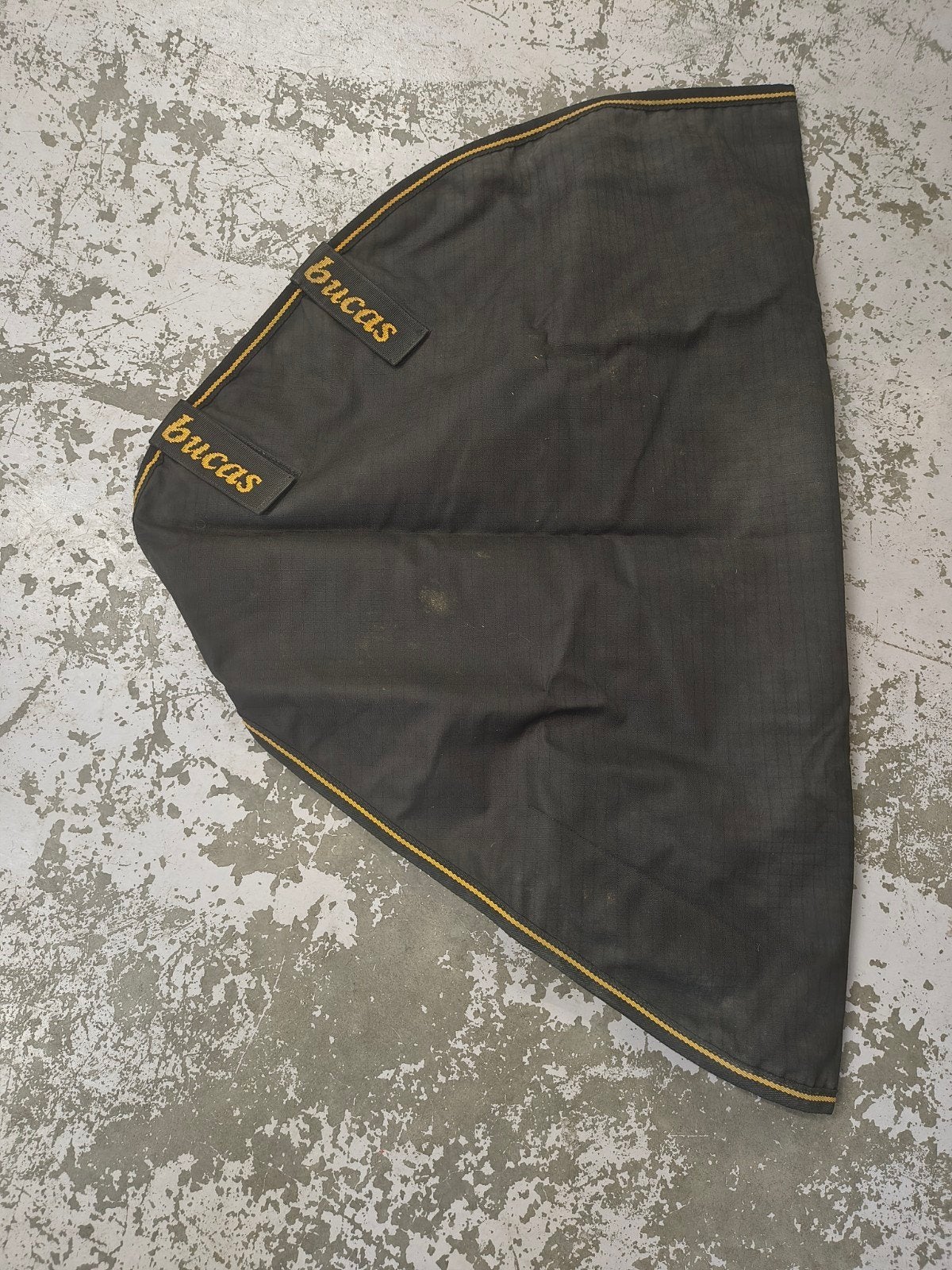 Bucas Irish Combi Neck, maat 135/M, Black/G 50 gram, Dieren en Toebehoren, Bucas, Overige typen, Ophalen of Verzenden, Zo goed als nieuw