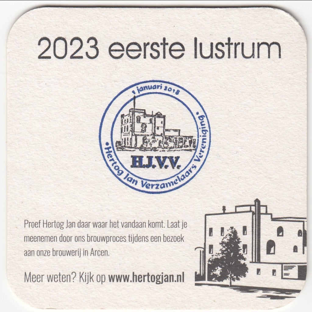 1 HERTOG JAN BIERVILTJE, Ophalen of Verzenden, Zo goed als nieuw, Viltje(s), Hertog Jan