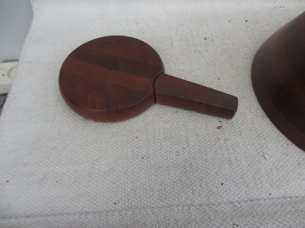 Diverse Vintage Jens Quistgaard /Digsmed teak hout, Antiek en Kunst, Hout, Gemerkt, Ophalen of Verzenden, 13 cm