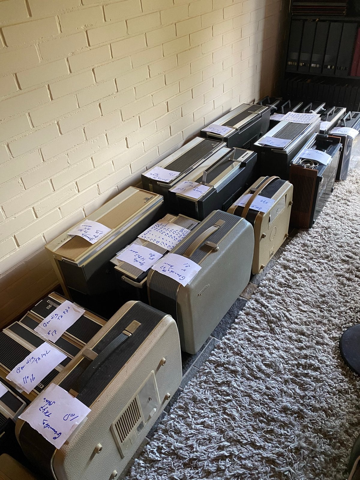 Unieke verzameling van 60 Grundig bandrecorders, Ophalen, Bandrecorder