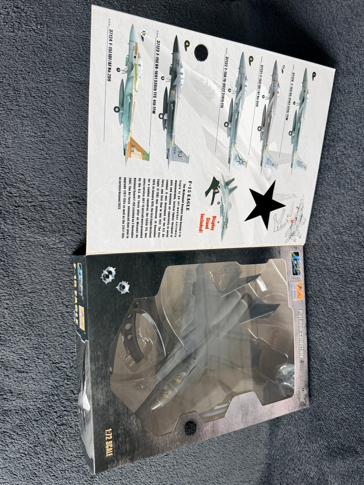 F-15 Eagle modelvliegtuig - 1:72 schaal - Nieuw in doos, Overige merken, 1:72 tot 1:144, Nieuw, Ophalen of Verzenden