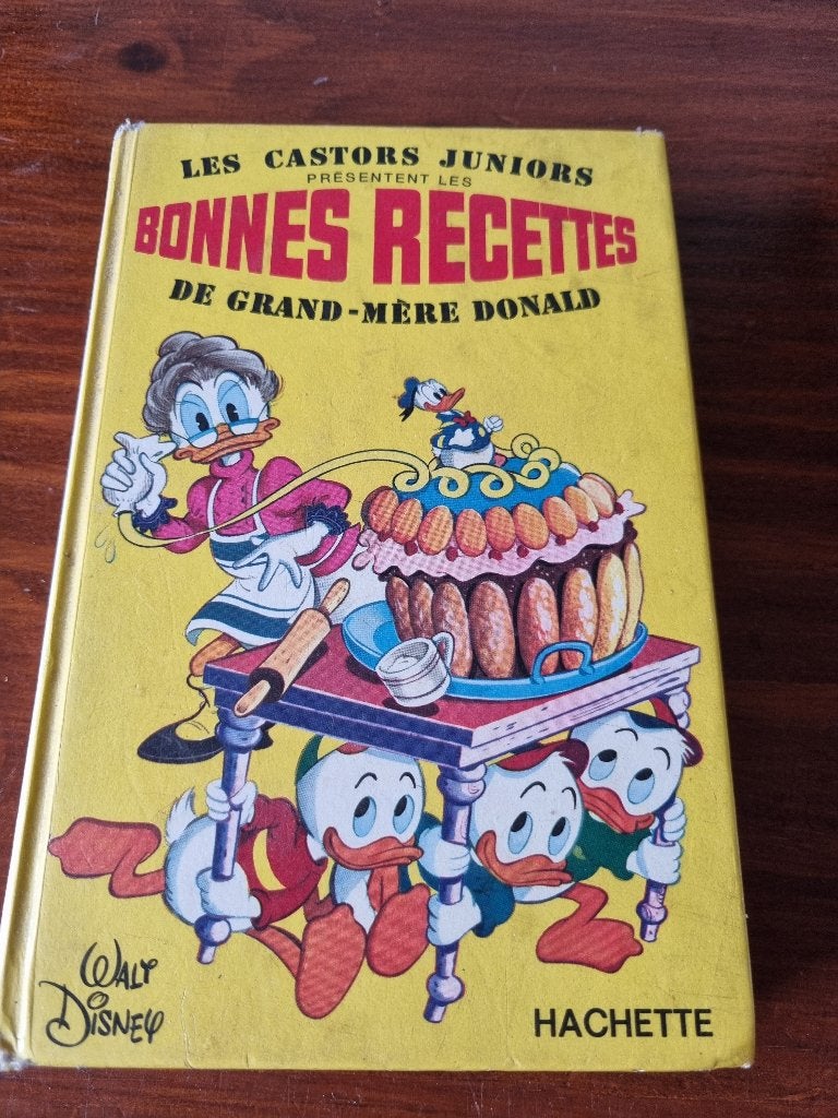 Oma Duck kookboek Frans Donald Duck, Ophalen, Donald Duck, Gebruikt, Overige typen
