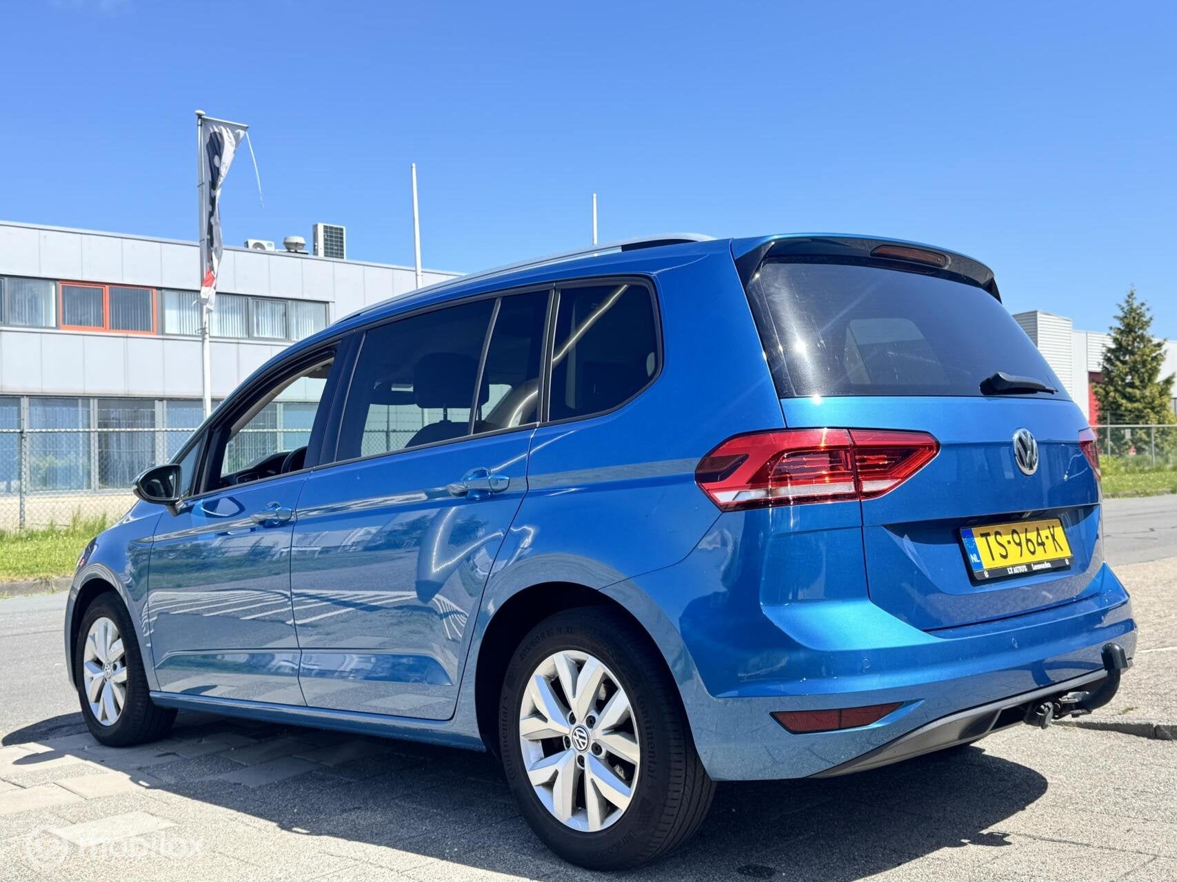 Volkswagen Touran 1.6 TDI SCR Comfortline Edition|DSG Navi, Automatische klimaatregeling, Euro 6, 4 cilinders, Blauw