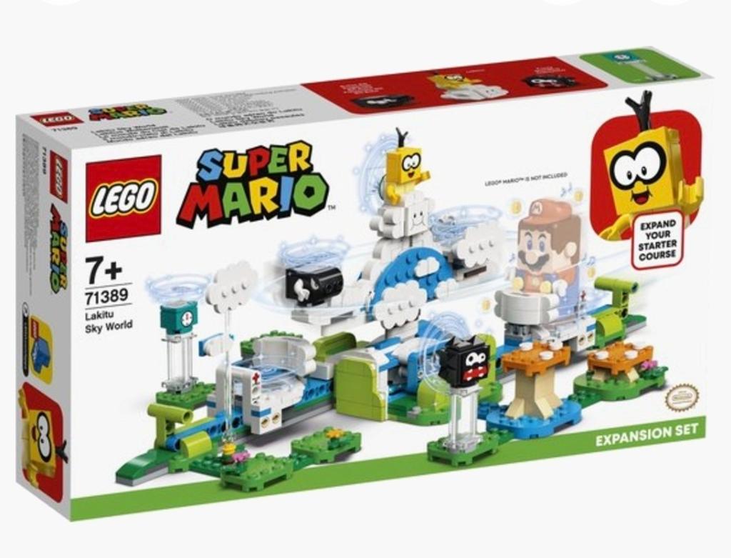 LEGO Super Mario 71389 Lakitu Sky World Uitbreidingsset, Ophalen of Verzenden, Zo goed als nieuw